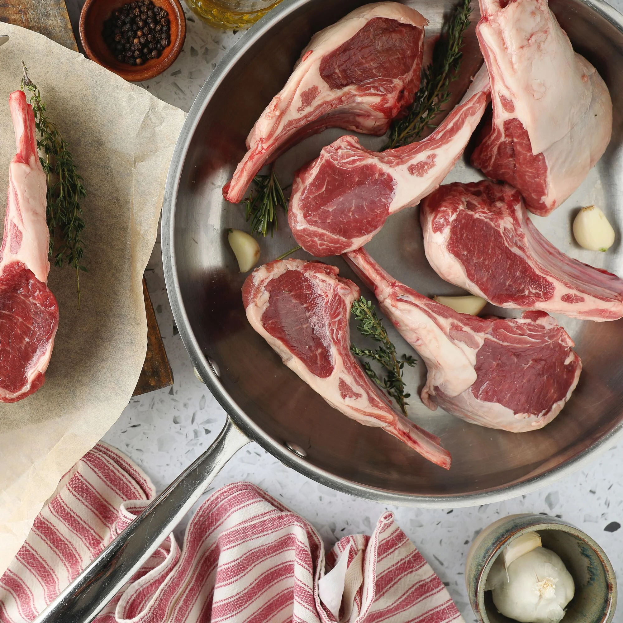 Lamb Rib Chops, Grass Fed (Grass-fed)