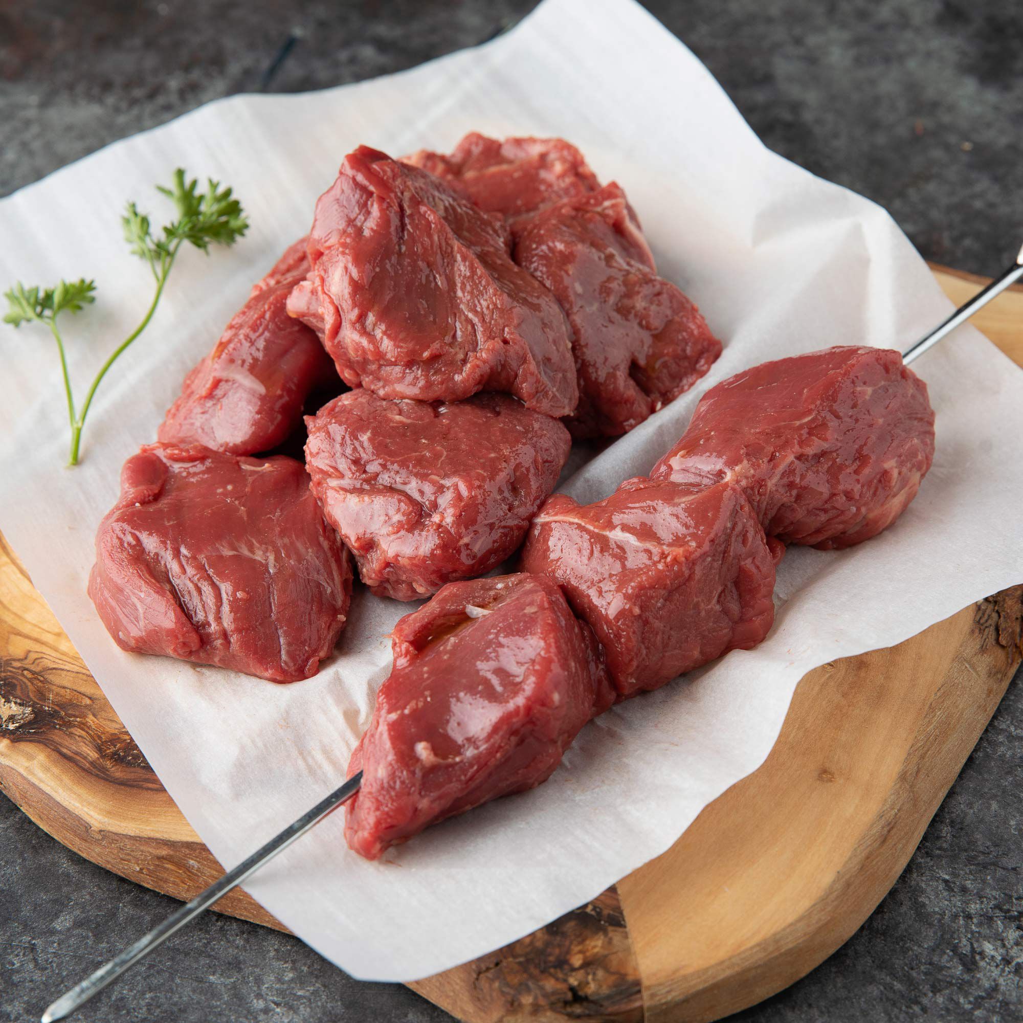 Grass-Fed Beef Tenderloin Tips