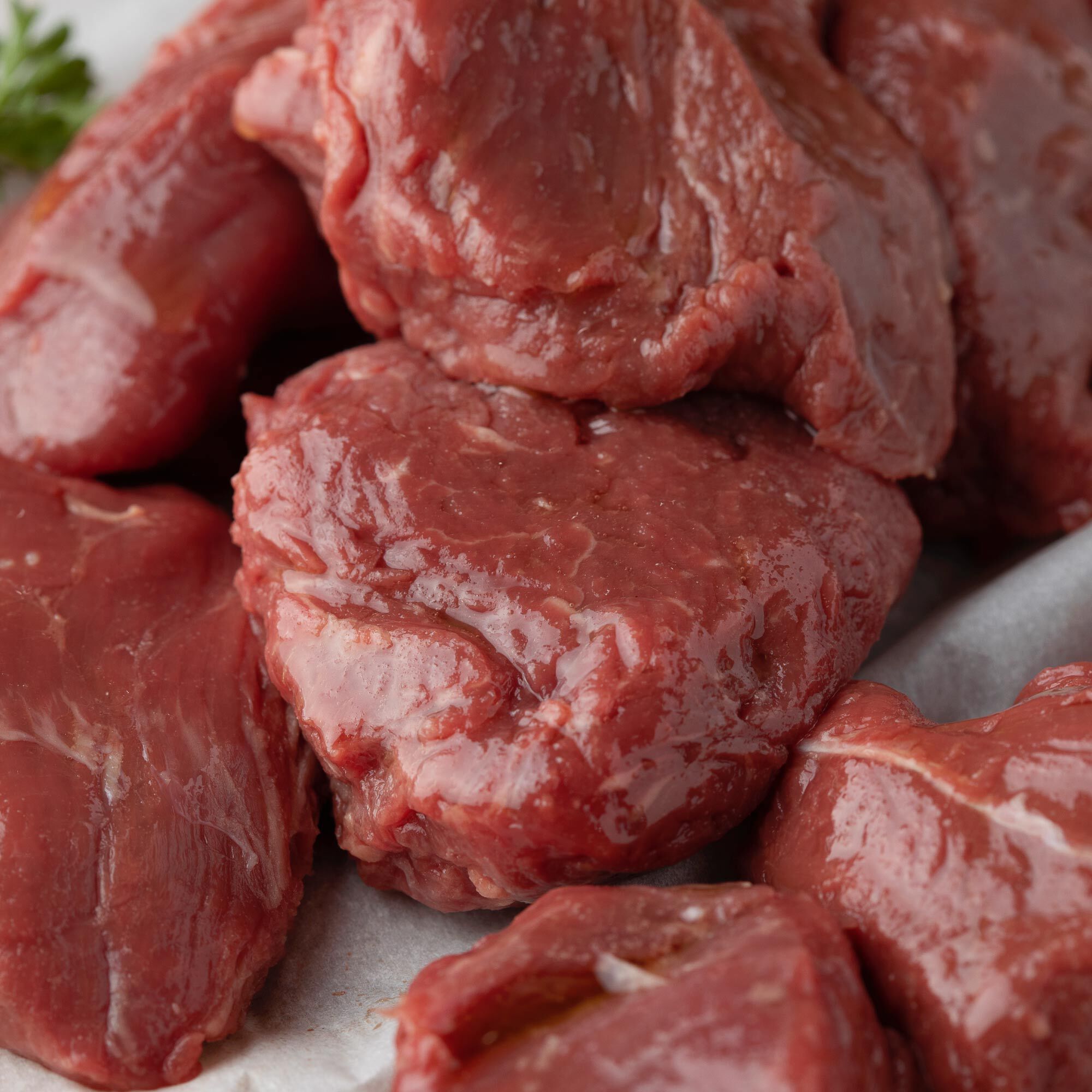 Grass-Fed Beef Tenderloin Tips