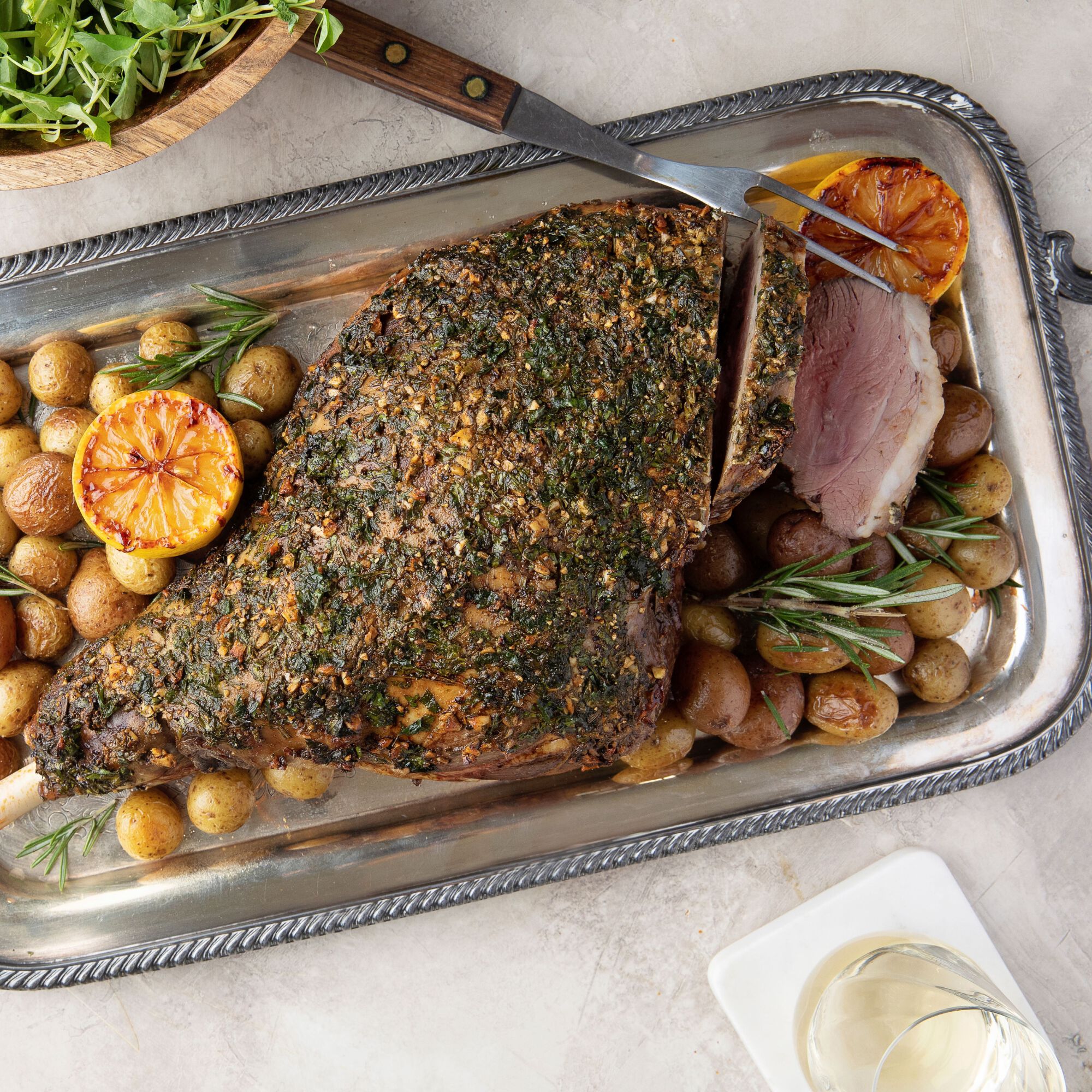 Leg of Lamb, Bone-In (Grass-fed)