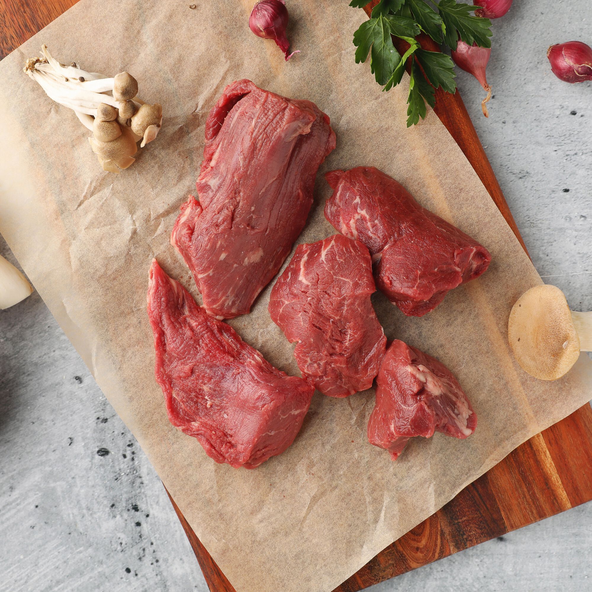 Angus Beef Tenderloin Tips