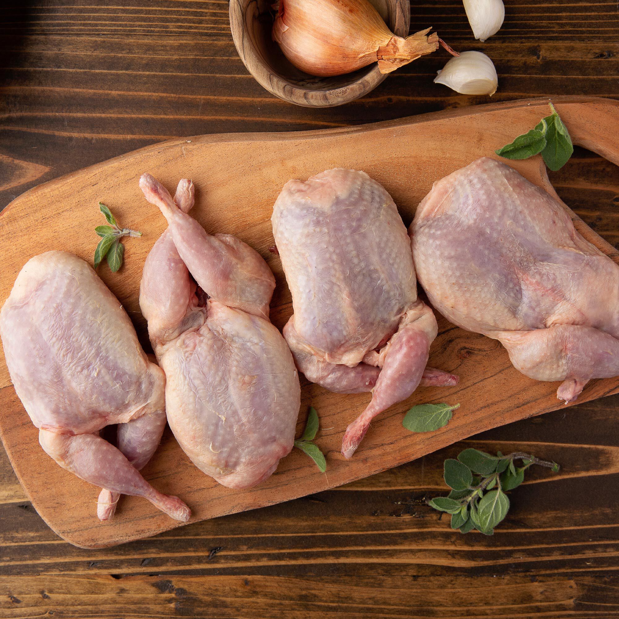 Semi-Boneless European Quail