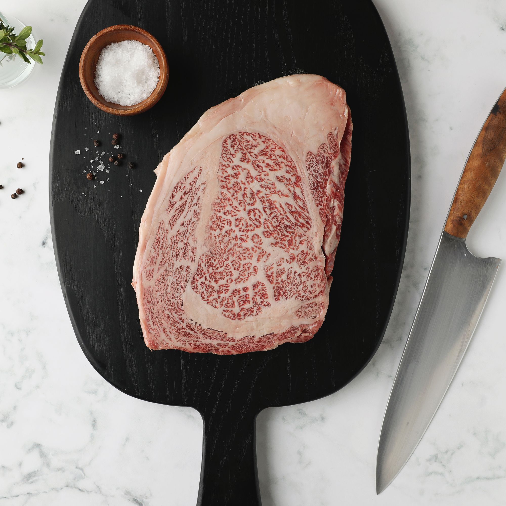 Japanese Wagyu Beef Boneless Ribeye Steak, A5 Grade