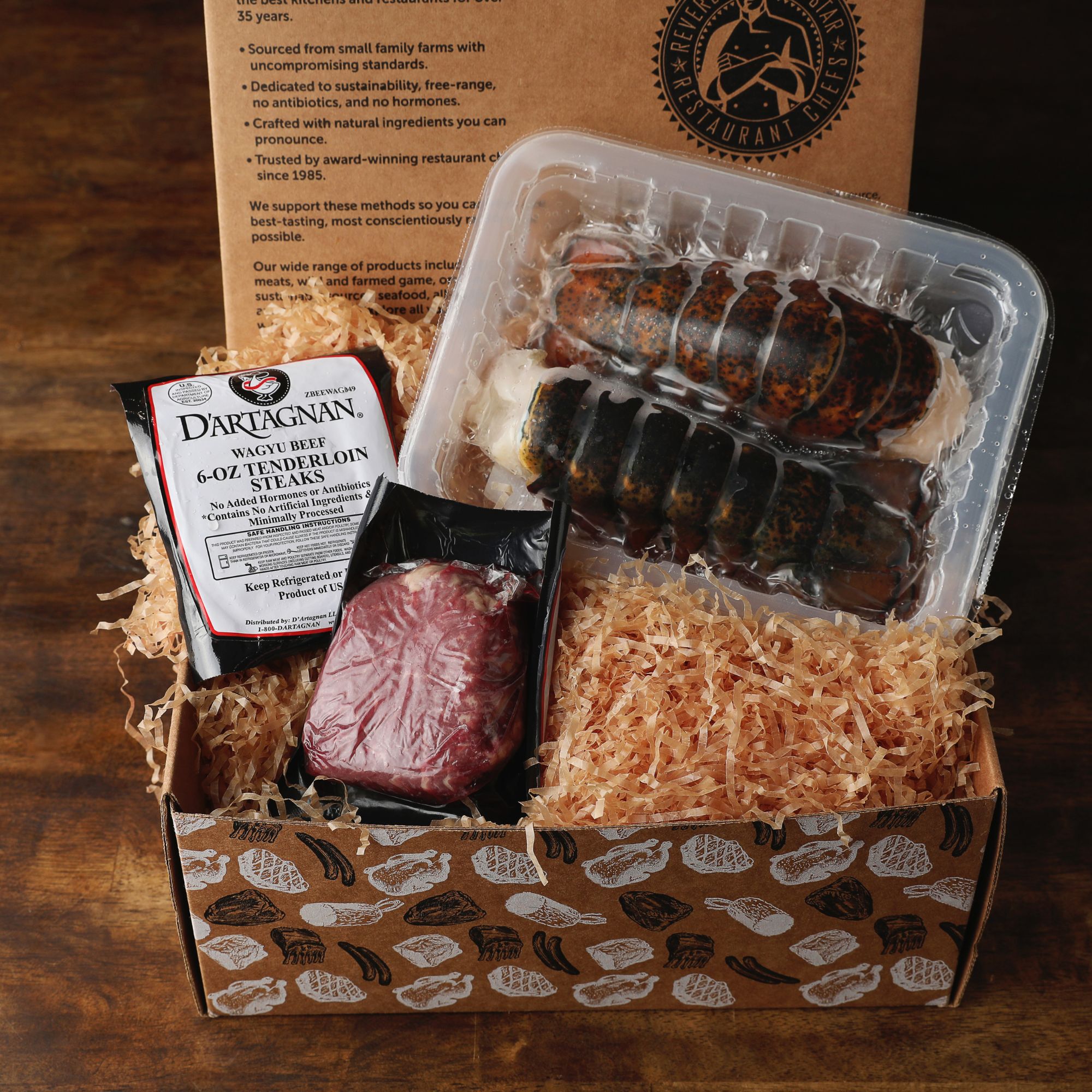 Premium Surf & Turf Gift Box 3 Premium Surf & Turf Gift Box