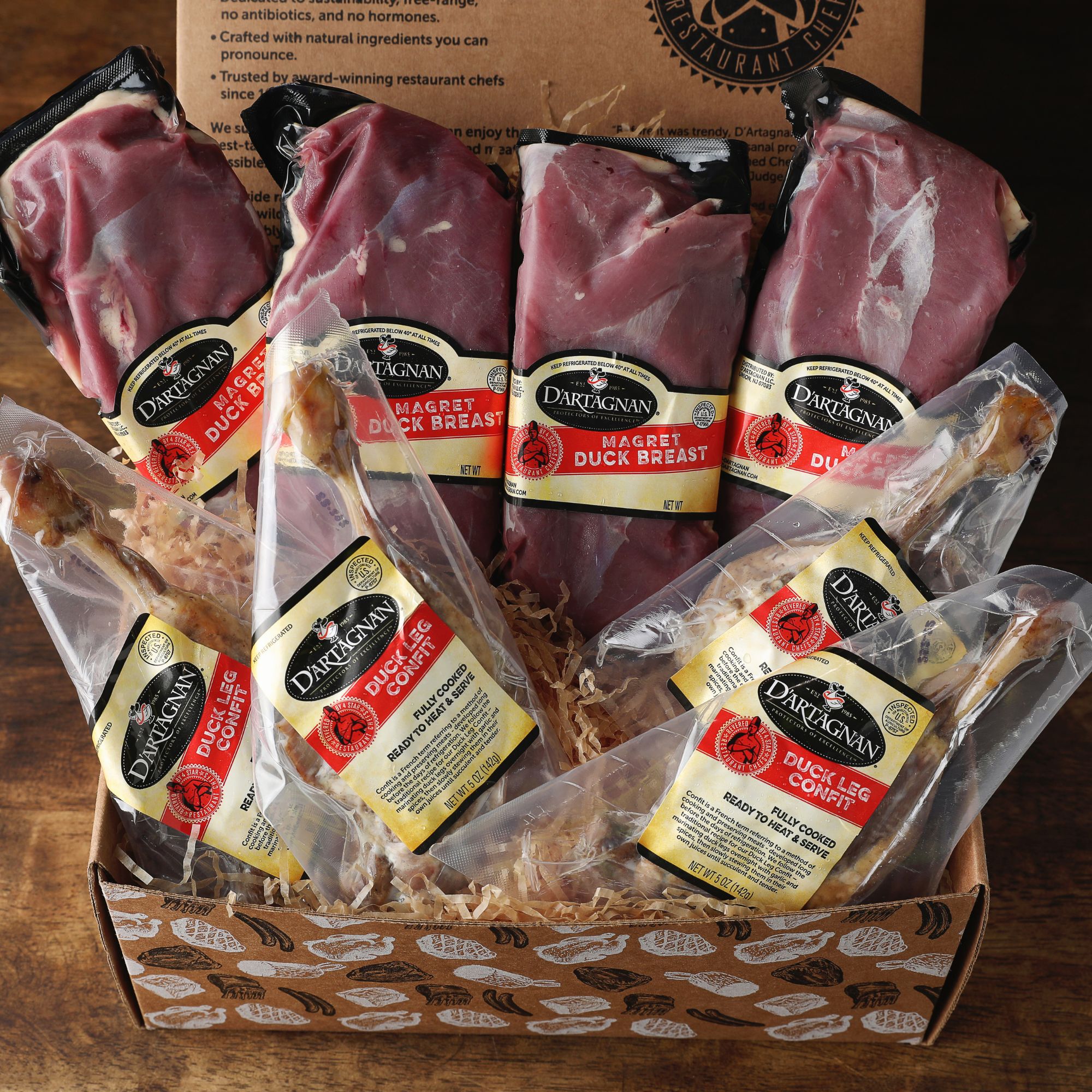 Duck Magret & Confit Gift Box 3 Duck Magret & Confit Gift Box