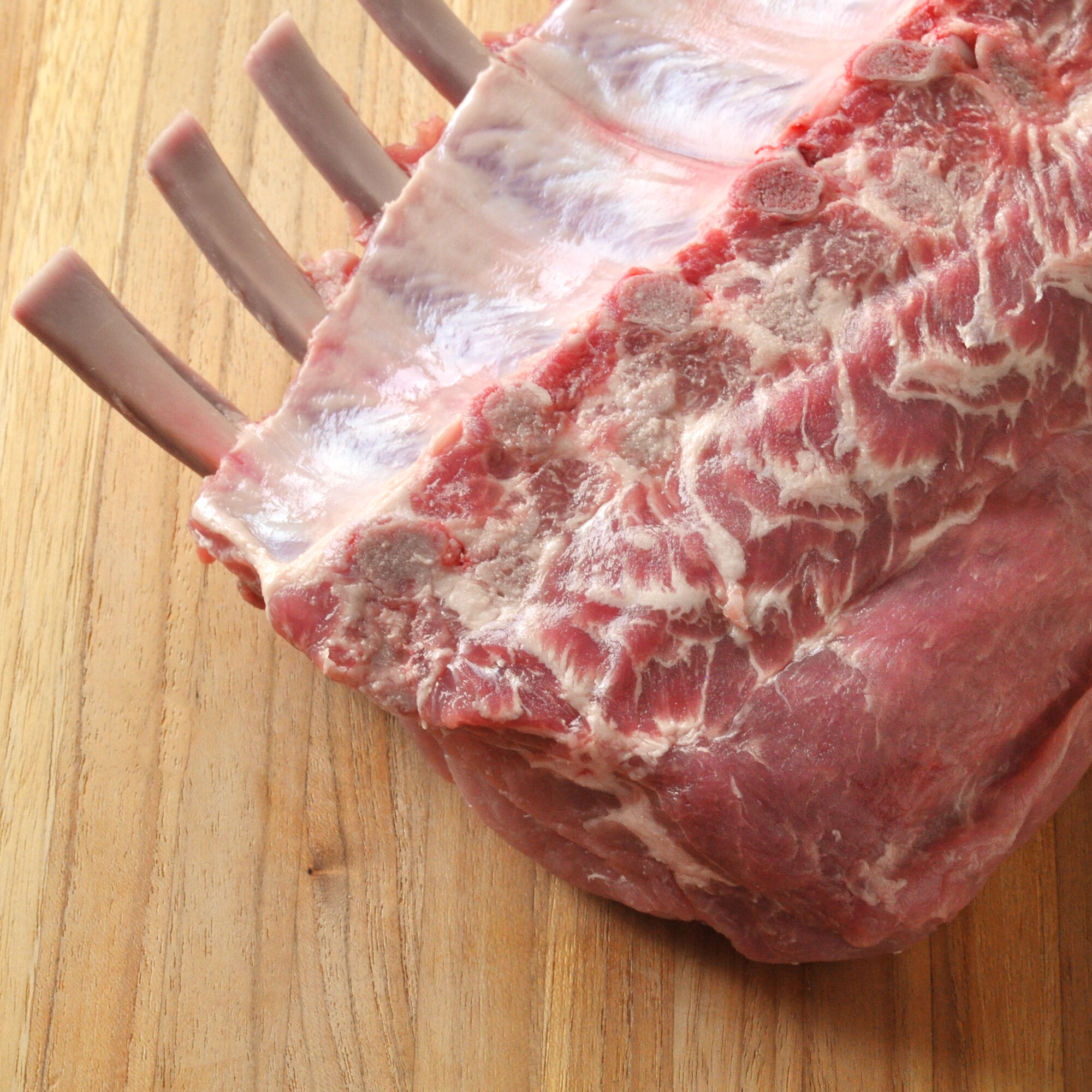 Berkshire Pork Rib Roast (Rack of Pork), Frenched 4 Berkshire Pork Rib Roast (Rack of Pork), Frenched