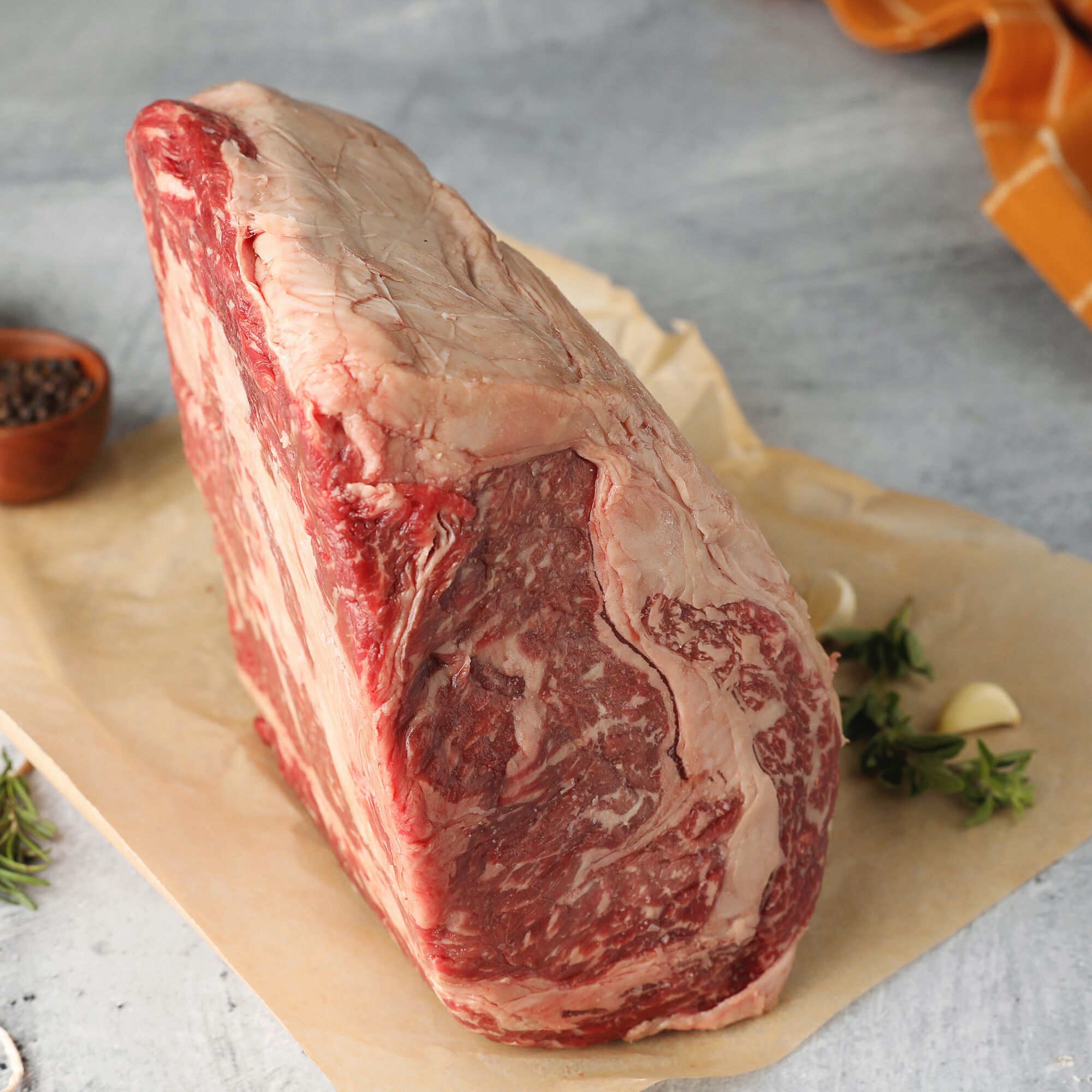 Wagyu Beef Half Ribeye Roast, Boneless 4 Wagyu Beef Half Ribeye Roast, Boneless