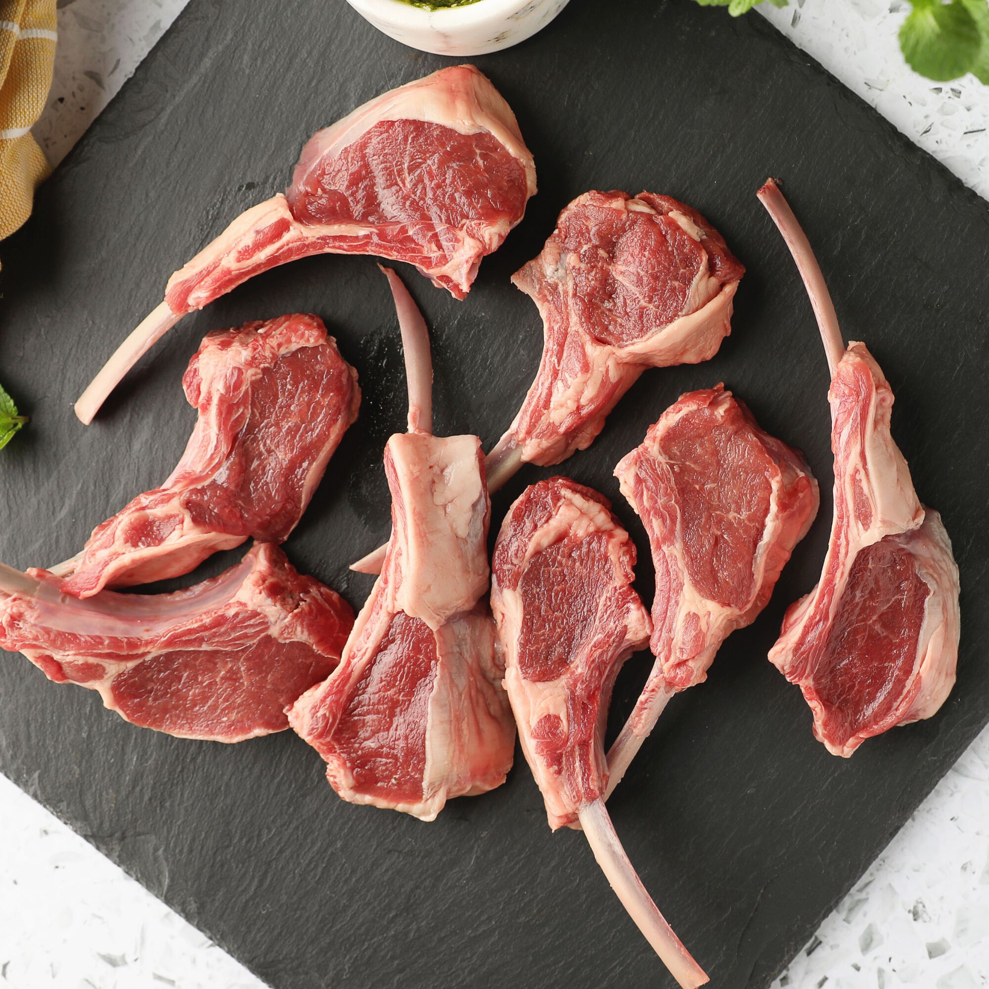 Grass-fed Lamb Lollipop Chop 3 Grass-fed Lamb Lollipop Chop