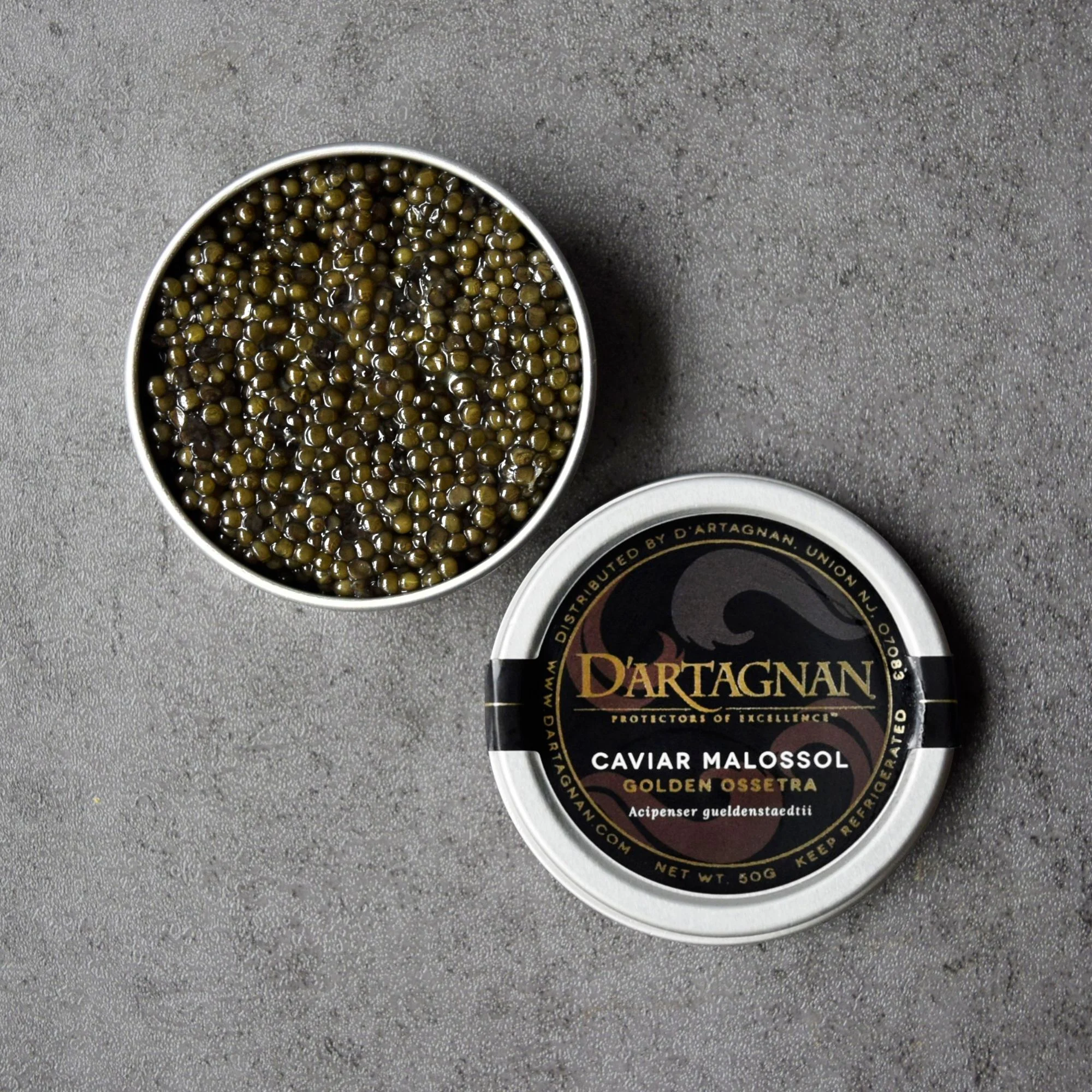 Farm-Raised Golden Ossetra Caviar Malossol