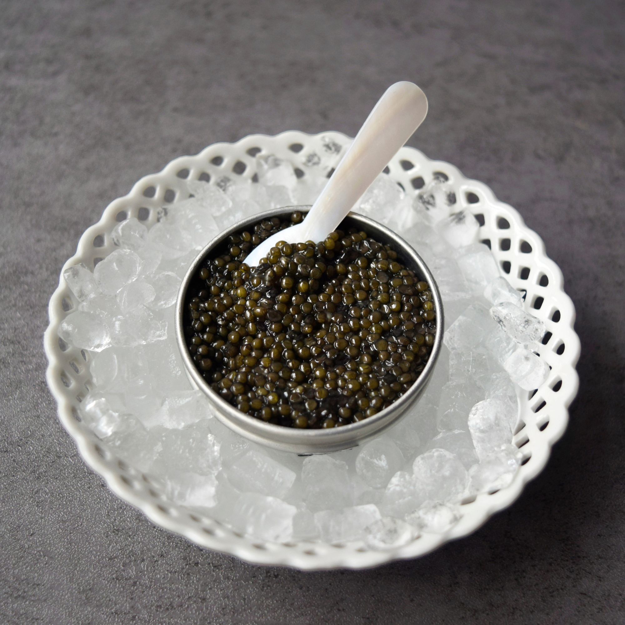 Farm-Raised Golden Ossetra Caviar Malossol 3 Farm-Raised Golden Ossetra Caviar Malossol