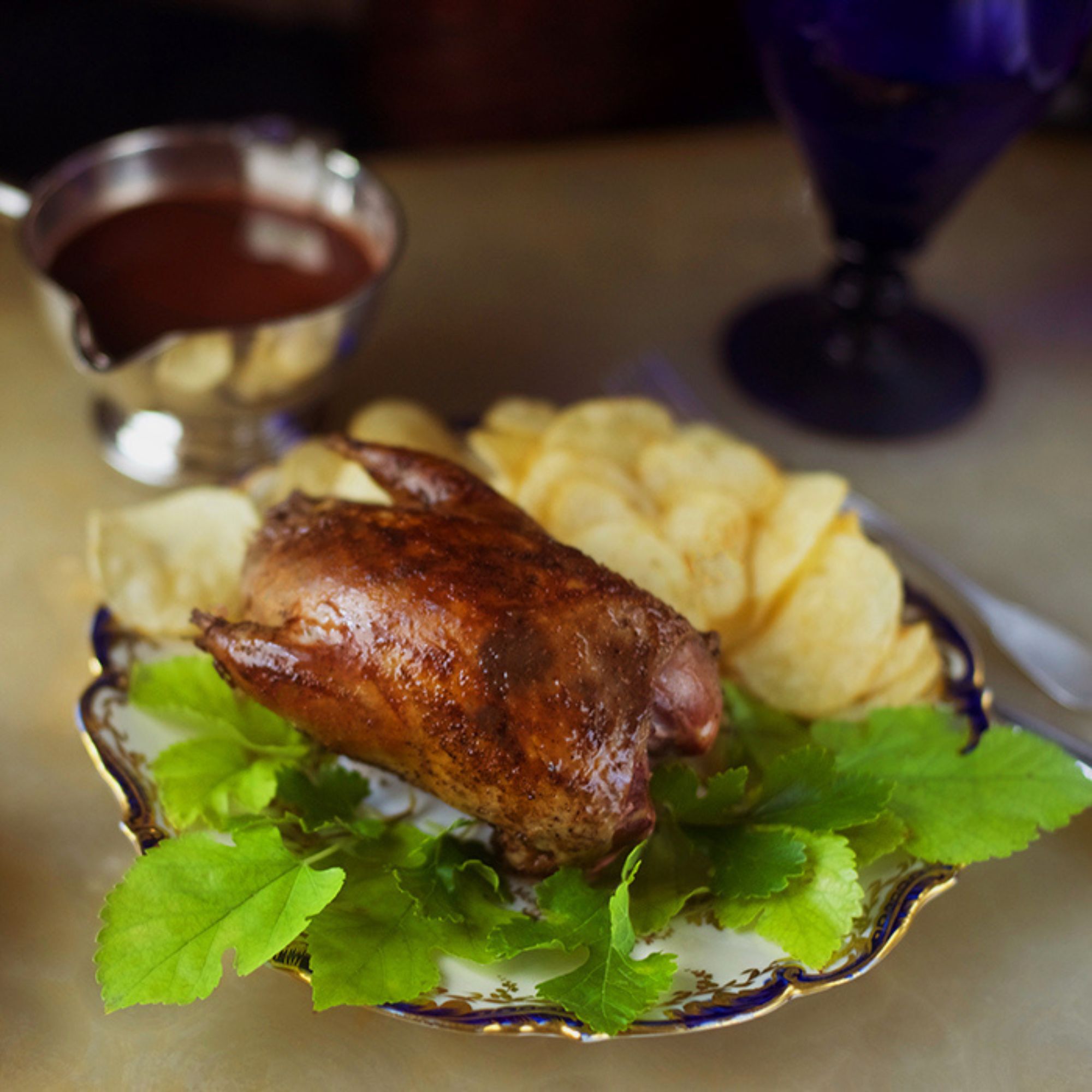 Wild Scottish Red-Legged Partridge