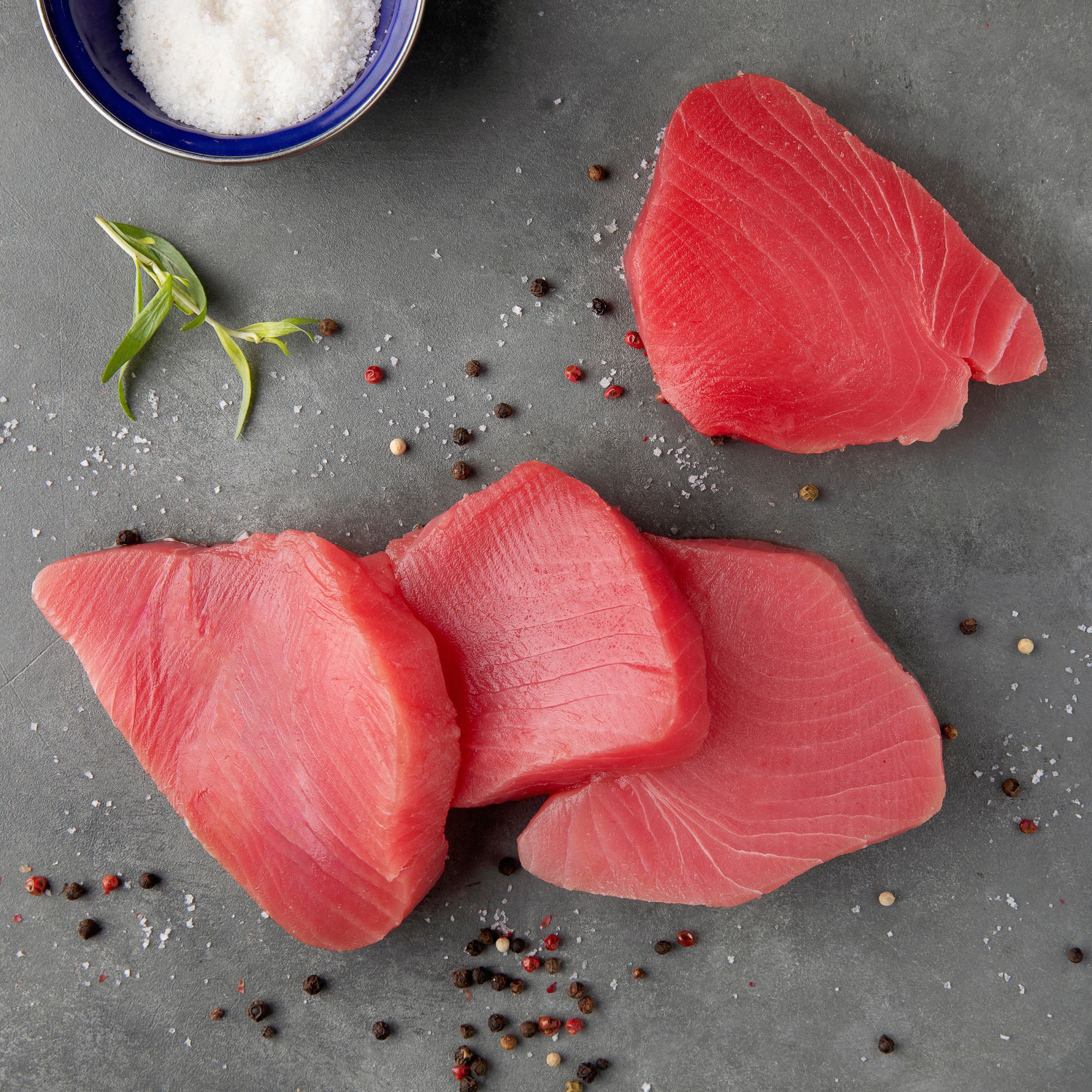 All Natural Yellowfin Tuna Steaks 3 All Natural Yellowfin Tuna Steaks