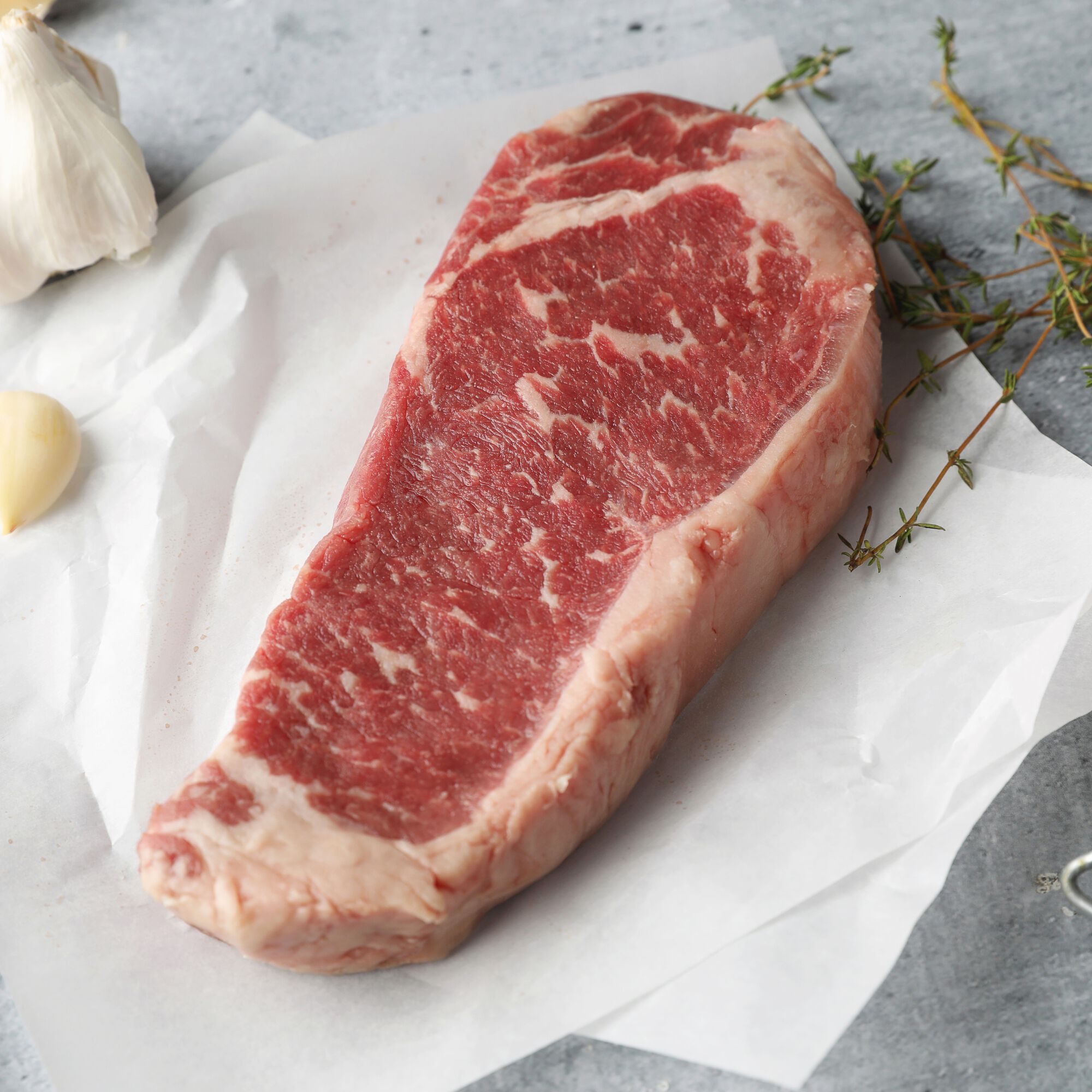 Angus Beef NY Strip Steak, Boneless 3 Angus Beef NY Strip Steak, Boneless