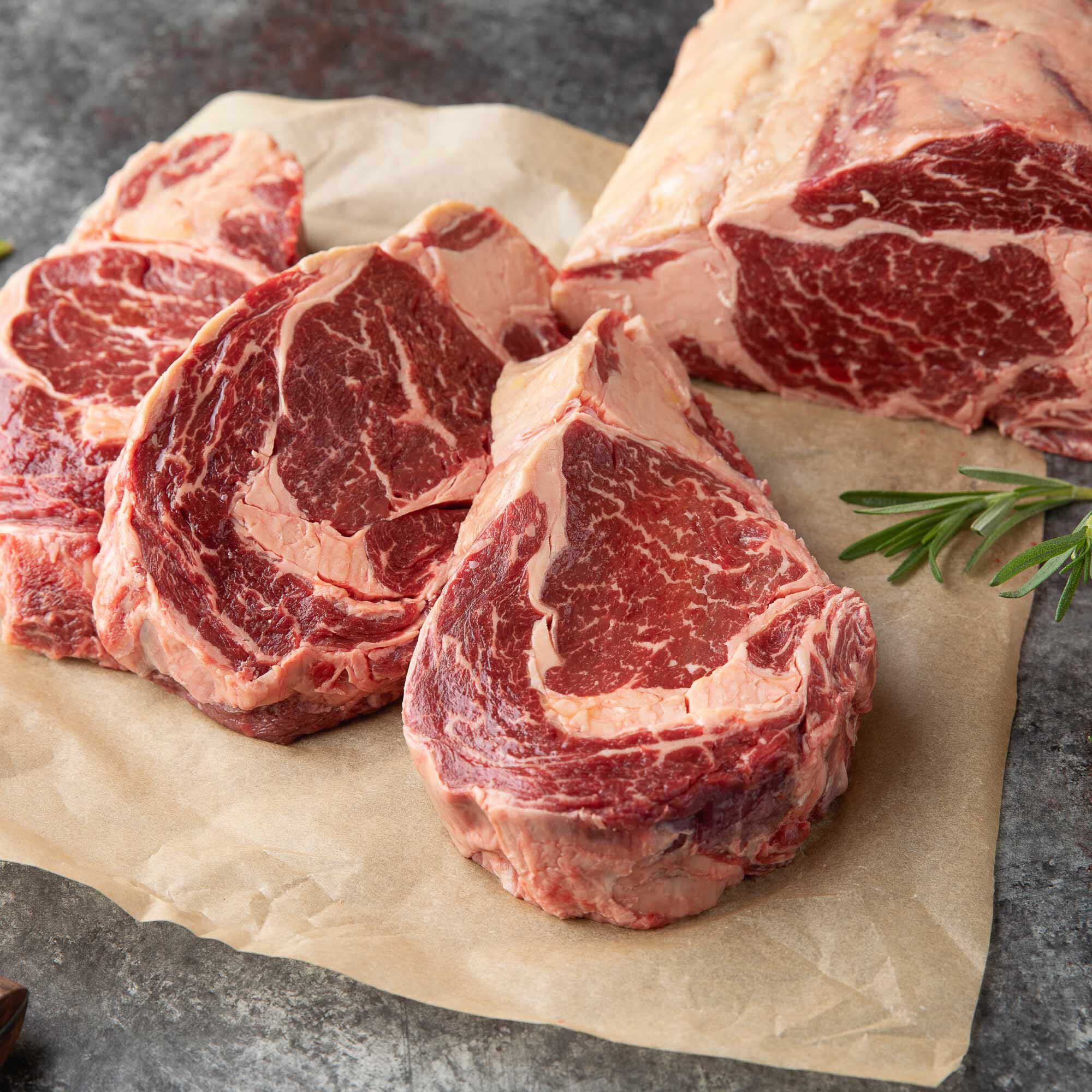 Grass-Fed Beef Ribeye, Boneless