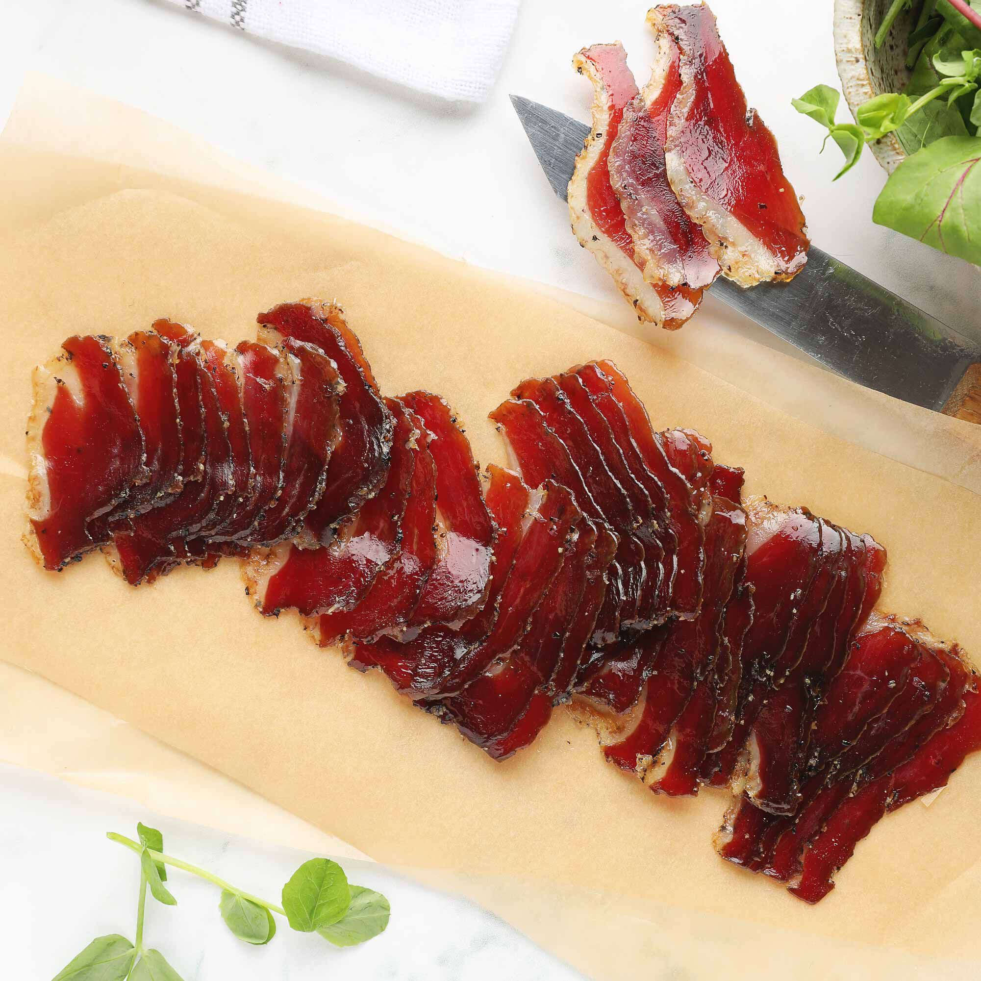 Duck Prosciutto, Sliced (Uncured Duck Breast)