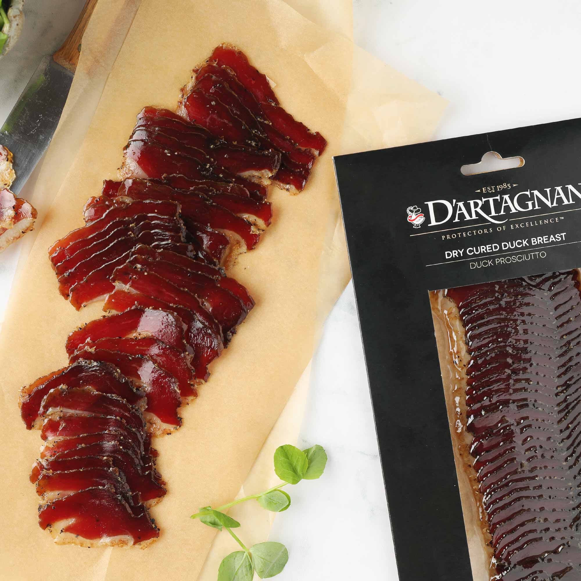 Duck Prosciutto, Sliced (Uncured Duck Breast)