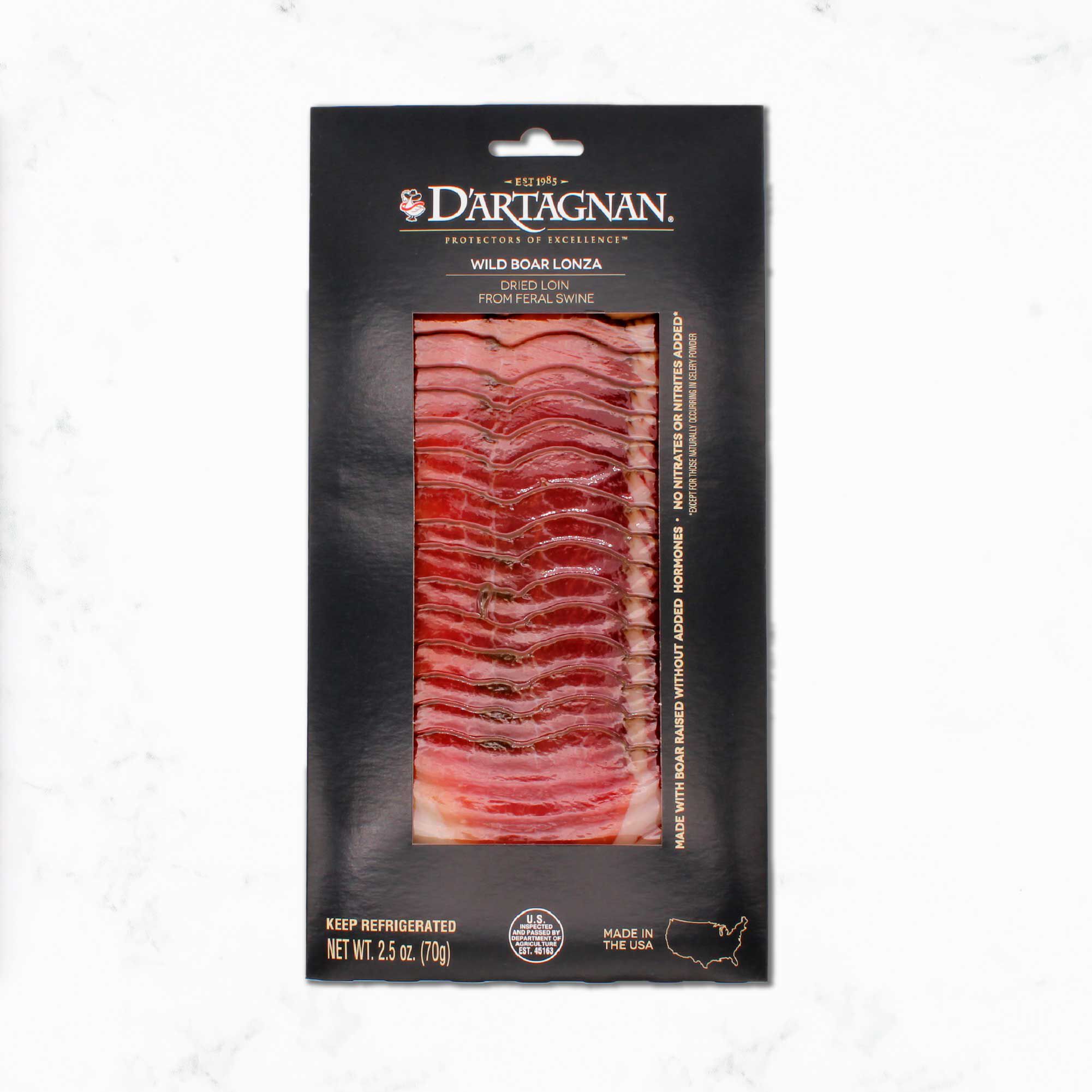 Wild Boar Lonza, Sliced