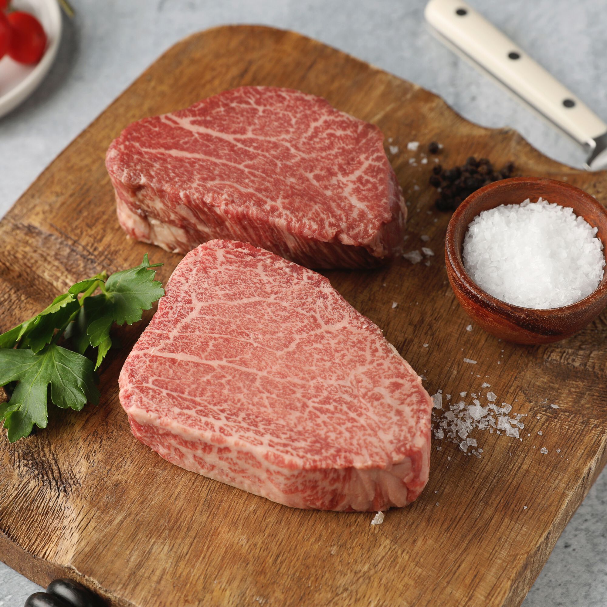 Japanese Wagyu Filet Mignon Steaks, A5 Grade