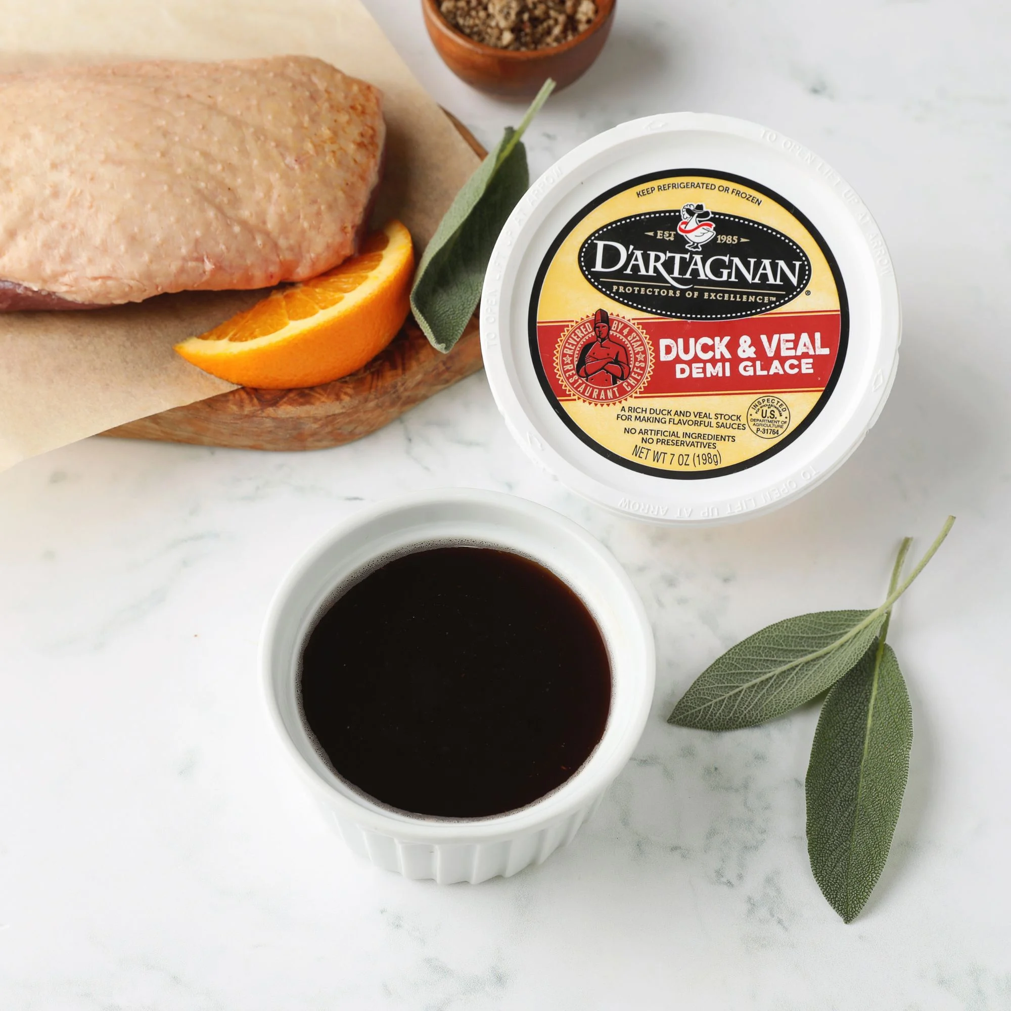 Duck and Veal Demi-Glace