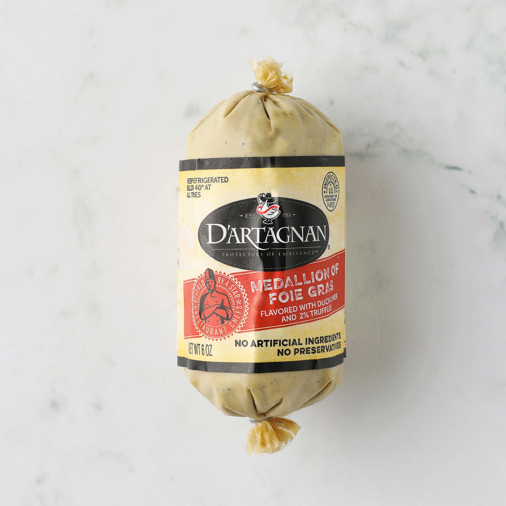 Medallion of Duck Foie Gras with Black Truffles 4 Medallion of Duck Foie Gras with Black Truffles